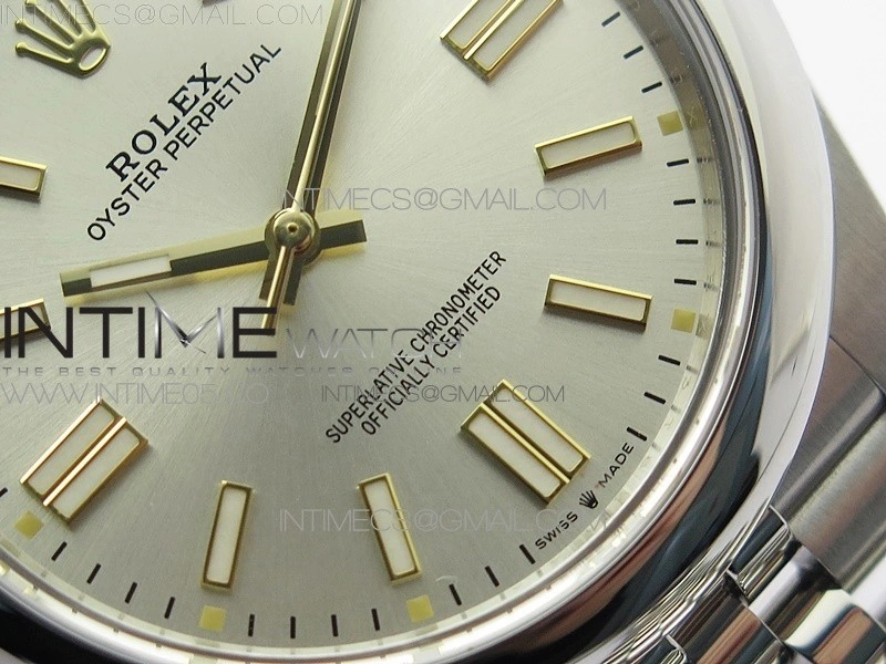 Oyster Perpetual 41mm 124300 BP Best Edition Silver Dial on SS Jubilee Bracelet