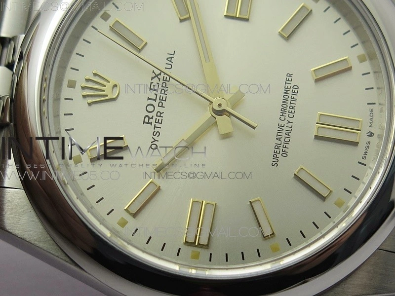 Oyster Perpetual 41mm 124300 BP Best Edition Silver Dial on SS Jubilee Bracelet