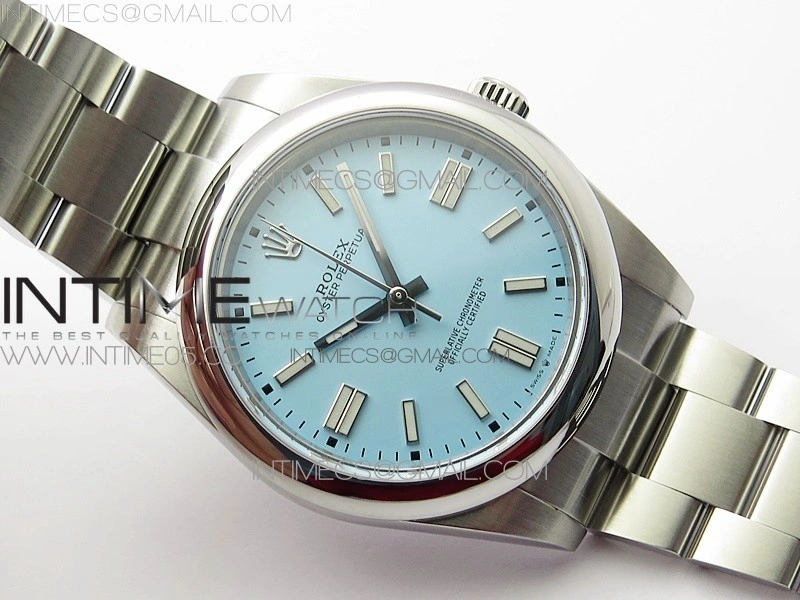 Oyster Perpetual 41mm 124300 BP Best Edition Tiffany Blue Dial on SS Bracelet