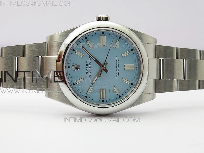 Oyster Perpetual 41mm 124300 BP Best Edition Tiffany Blue Dial on SS Bracelet