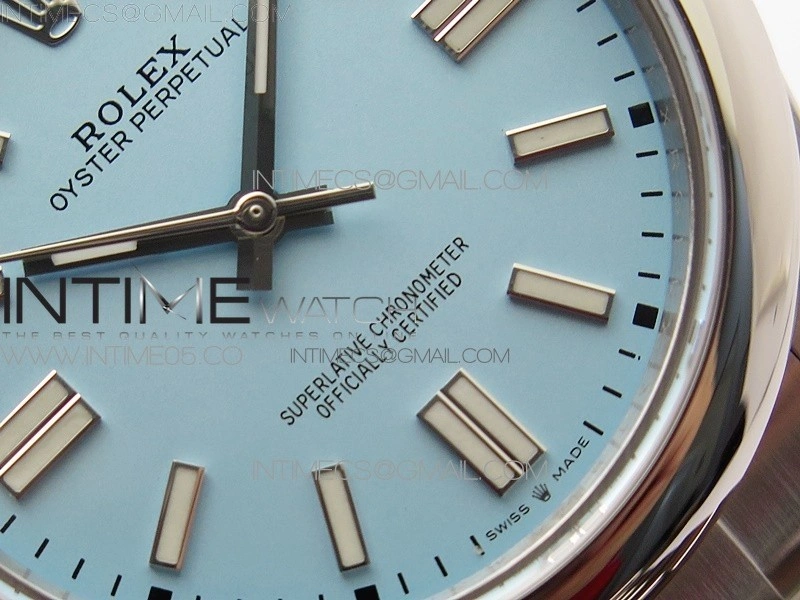 Oyster Perpetual 41mm 124300 BP Best Edition Tiffany Blue Dial on SS Bracelet