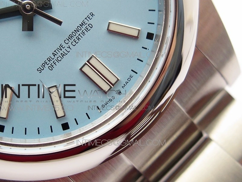Oyster Perpetual 41mm 124300 BP Best Edition Tiffany Blue Dial on SS Bracelet
