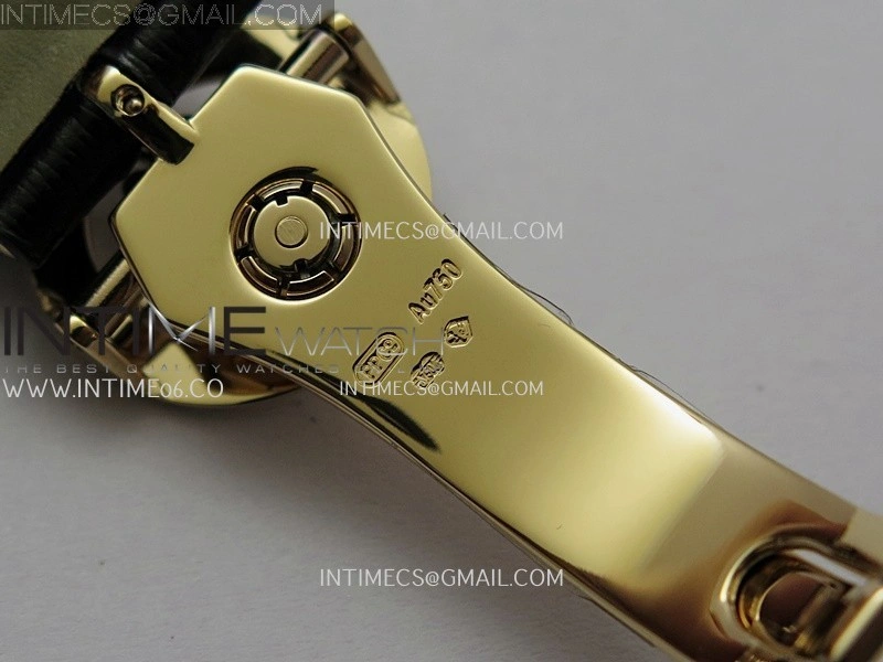Grand Complications 6102P RG PPF 1:1 Best Edition Black Dial On Black Leather Strap Super Clone Asian 240