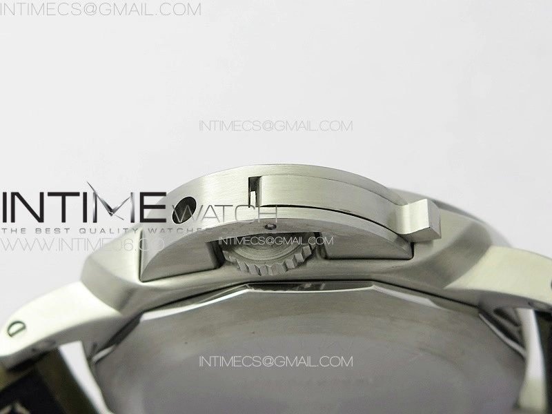 PAM 1314 TTF 1:1 Best Edition White Dial on Gray Asso Strap P.9010
