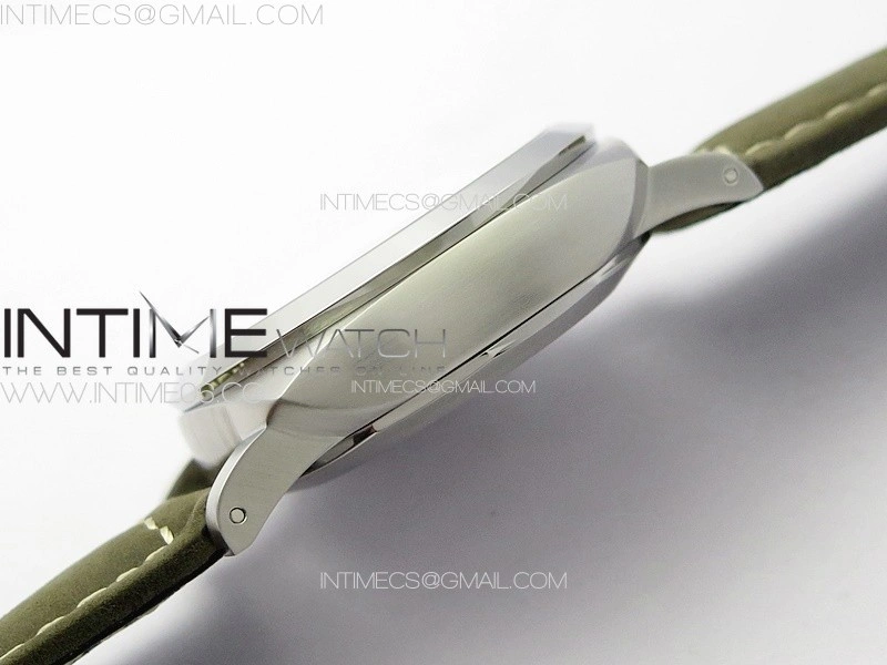 PAM 1314 TTF 1:1 Best Edition White Dial on Gray Asso Strap P.9010