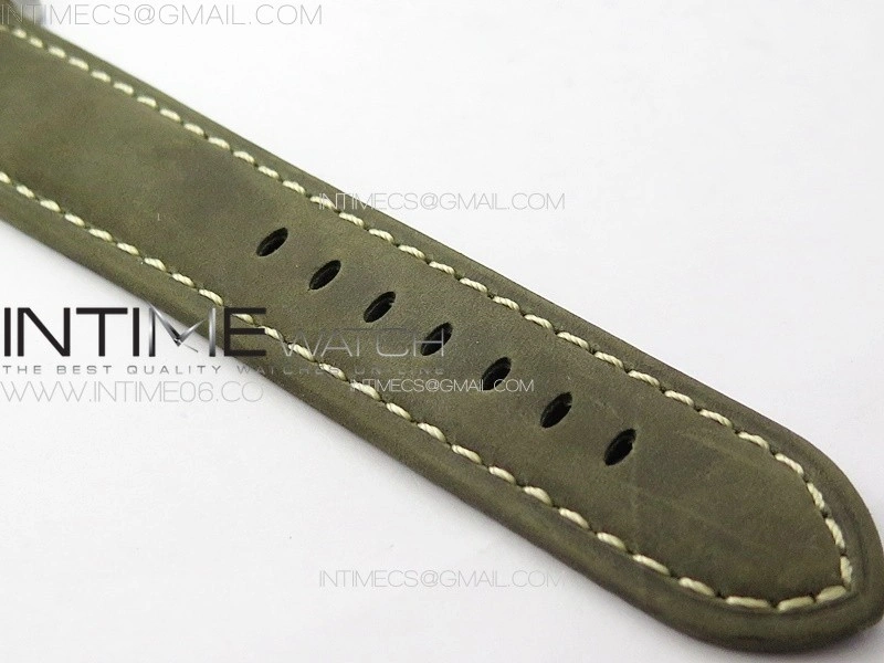 PAM 1314 TTF 1:1 Best Edition White Dial on Gray Asso Strap P.9010