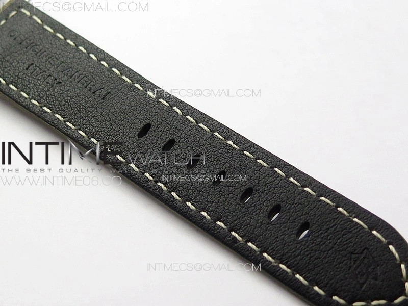 PAM 1314 TTF 1:1 Best Edition White Dial on Gray Asso Strap P.9010