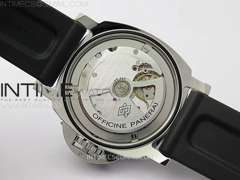 PAM1024 Submersible 44mm VSF Best Edition Black Dial on Black Rubber Strap P900