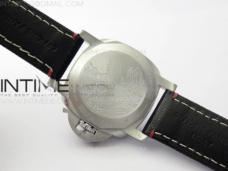 PAM1025 V TTF 1:1 Best Edition Dark Black Dial on Black Nylon Strap P9010