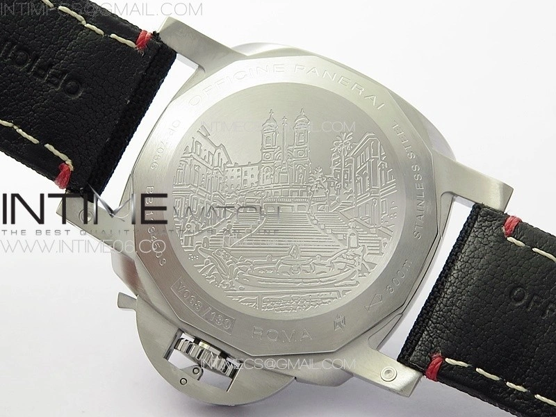 PAM1025 V TTF 1:1 Best Edition Dark Black Dial on Black Nylon Strap P9010