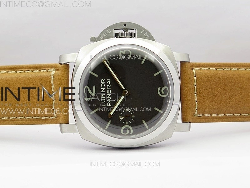 PAM1080 HWF 1:1 Best Edition on Brown Leather Strap A6497-2