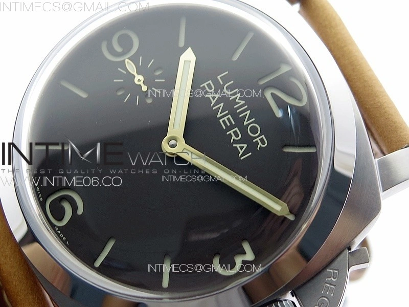 PAM1080 HWF 1:1 Best Edition on Brown Leather Strap A6497-2