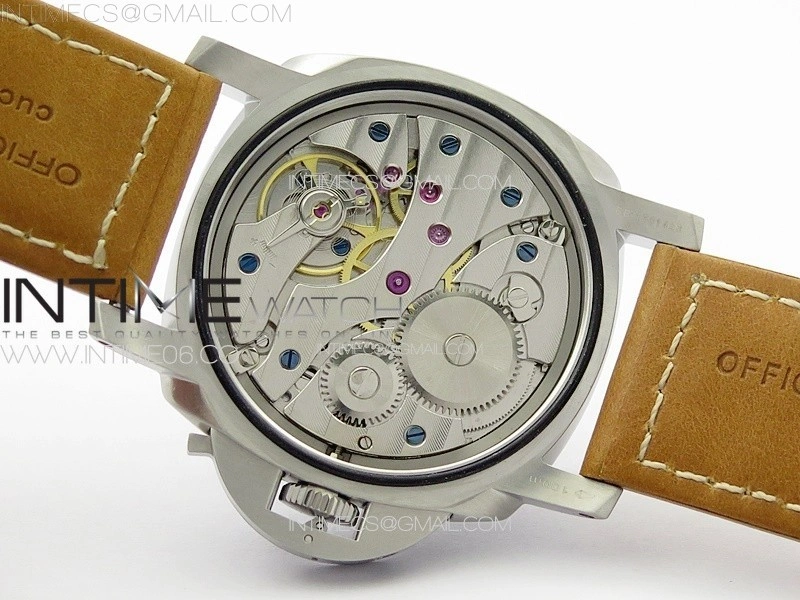 PAM1080 HWF 1:1 Best Edition on Brown Leather Strap A6497-2