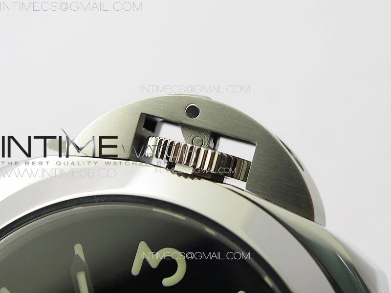 PAM1084 T HWF 1:1 Best Edition on Black Leather Strap A6497