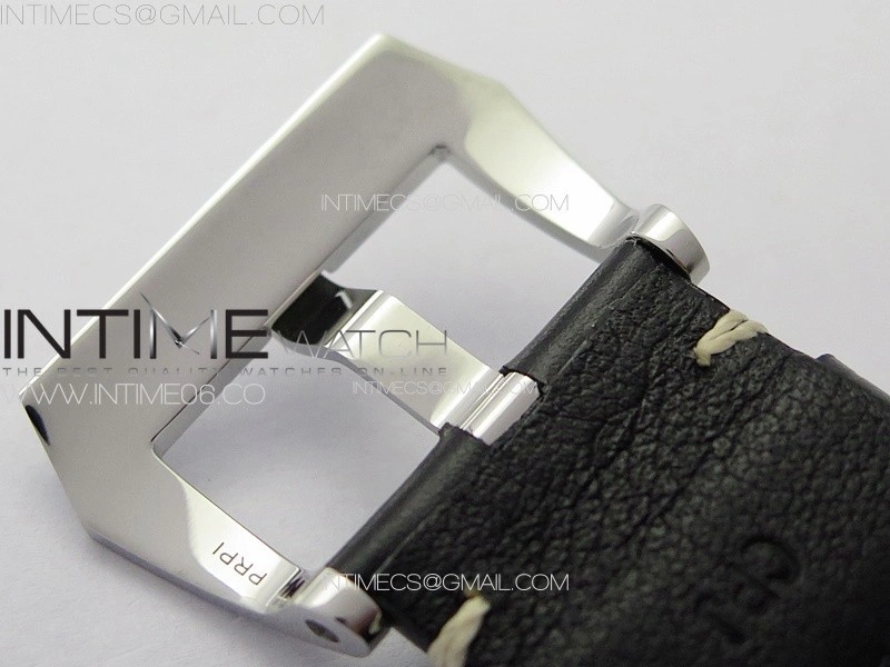 PAM1084 T HWF 1:1 Best Edition on Black Leather Strap A6497
