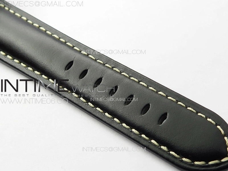PAM1084 T HWF 1:1 Best Edition on Black Leather Strap A6497