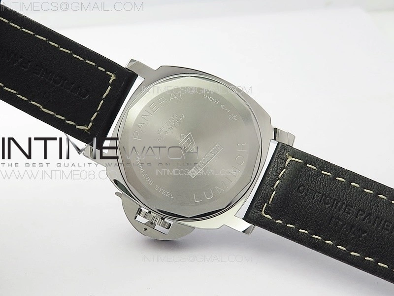 PAM1084 T HWF 1:1 Best Edition on Black Leather Strap A6497