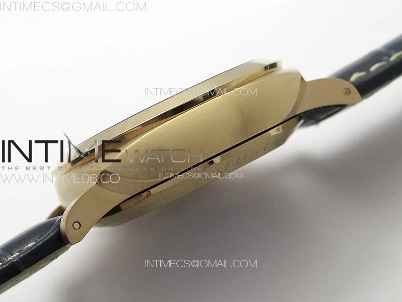 PAM1112 RG TTF 1:1 Best Edition on Blue Leather Strap P9010