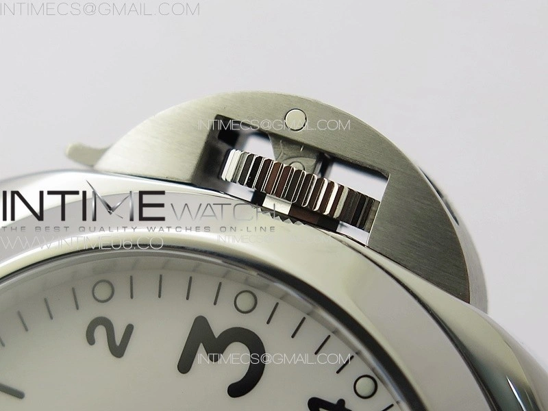 PAM1113 V HWF 1:1 Best Edition White Dial on Brown Leather Strap A6497