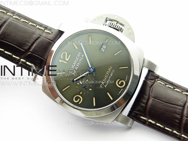 PAM1116 HWF 1:1 Best Edition on Brown Leather Strap P9010