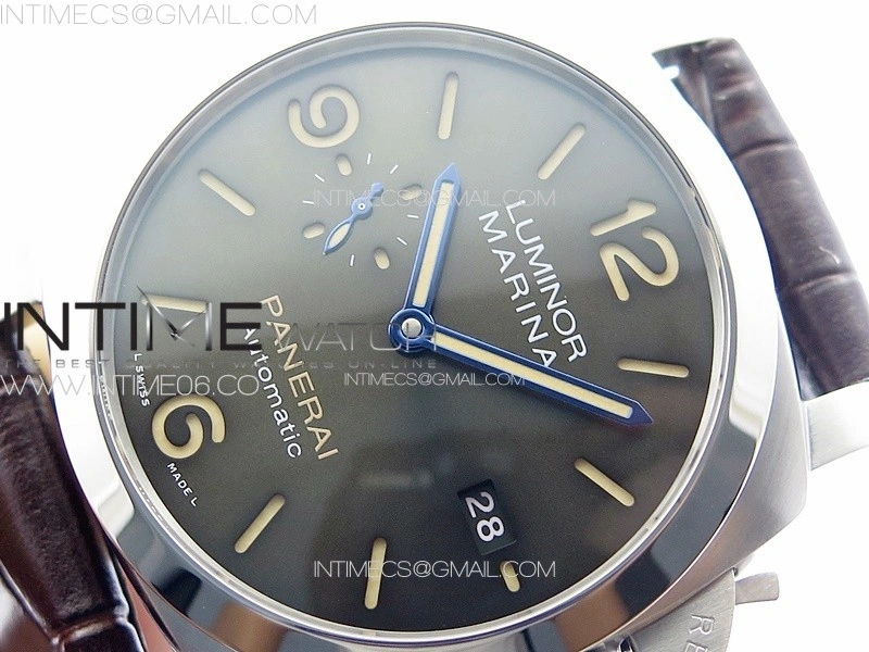 PAM1116 HWF 1:1 Best Edition on Brown Leather Strap P9010