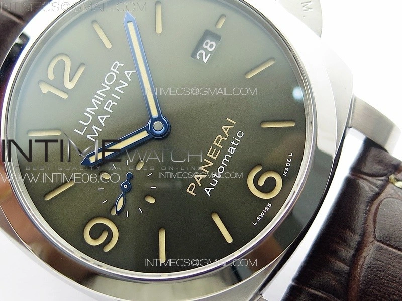 PAM1116 HWF 1:1 Best Edition on Brown Leather Strap P9010