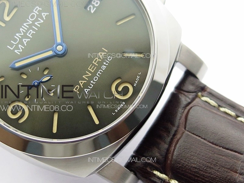 PAM1116 HWF 1:1 Best Edition on Brown Leather Strap P9010
