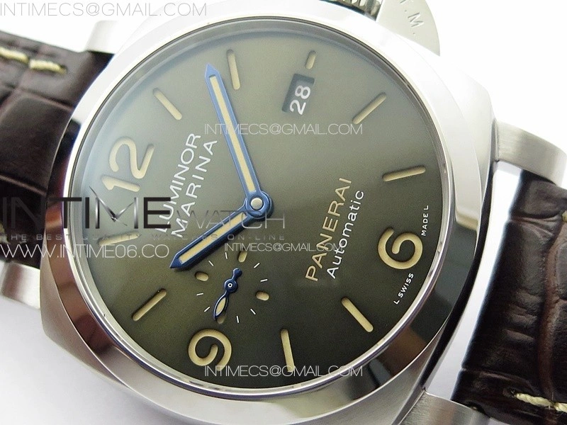 PAM1116 HWF 1:1 Best Edition on Brown Leather Strap P9010