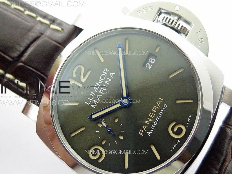 PAM1116 HWF 1:1 Best Edition on Brown Leather Strap P9010