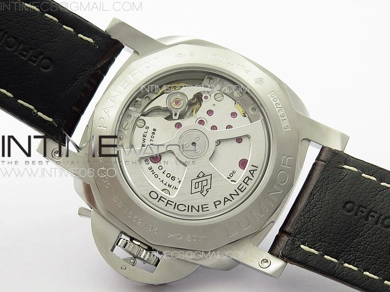 PAM1116 HWF 1:1 Best Edition on Brown Leather Strap P9010