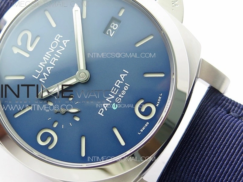 PAM1157 W TTF 1:1 Best Edition on Blue Nylon Strap P9010