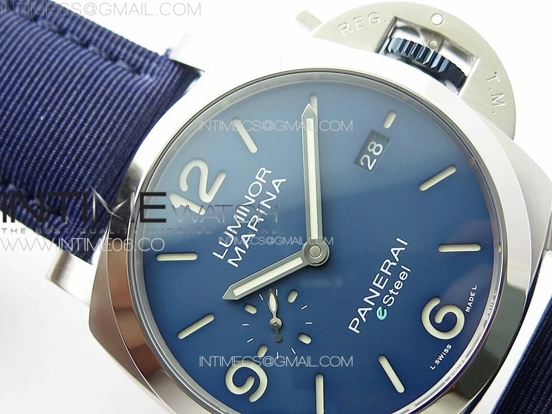 PAM1157 W TTF 1:1 Best Edition on Blue Nylon Strap P9010