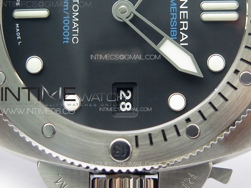 PAM1229 Y VSF 1:1 Best Edition Black Dial on Black Rubber Strap P900