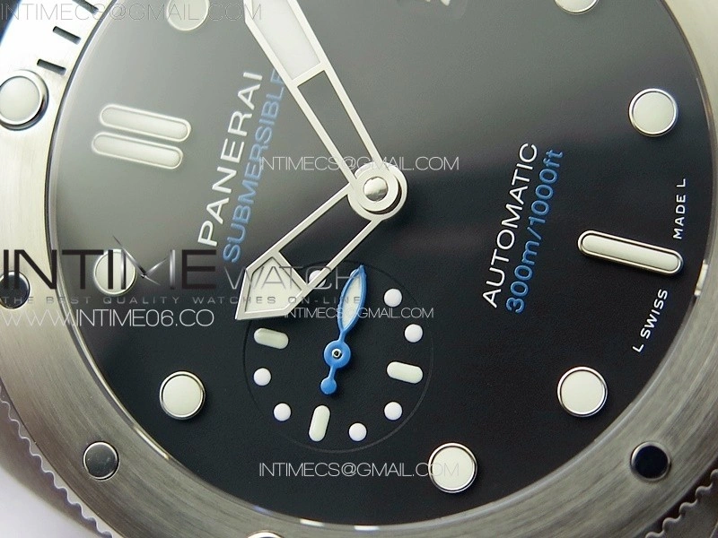 PAM1229 Y VSF 1:1 Best Edition Black Dial on Black Rubber Strap P900