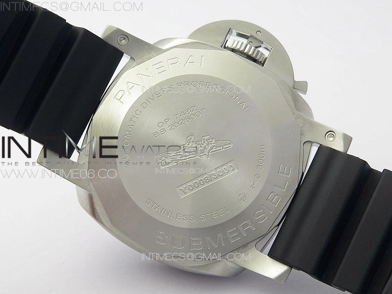 PAM1229 Y VSF 1:1 Best Edition Black Dial on Black Rubber Strap P900