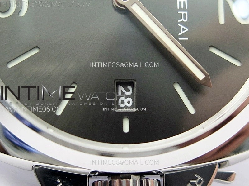 PAM1250 X SS VSF 1:1 Best Edition Black Dial on Black Leather Strap Asian P900
