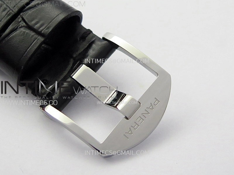 PAM1250 X SS VSF 1:1 Best Edition Black Dial on Black Leather Strap Asian P900