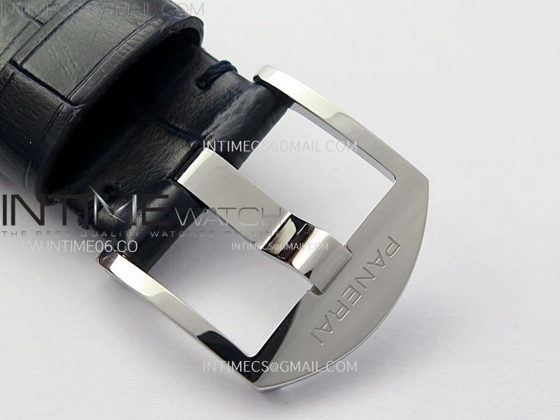 PAM1274 X SS VSF 1:1 Best Edition Blue Dial on Blue Leather Strap Asian P900