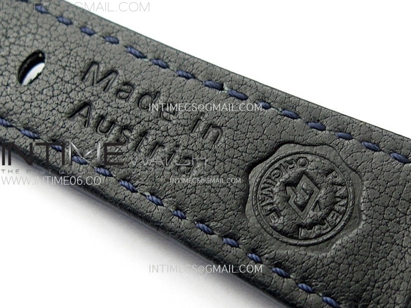 PAM1274 X SS VSF 1:1 Best Edition Blue Dial on Blue Leather Strap Asian P900