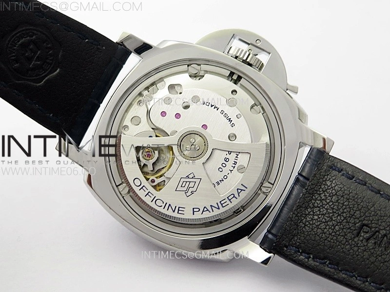 PAM1274 X SS VSF 1:1 Best Edition Blue Dial on Blue Leather Strap Asian P900
