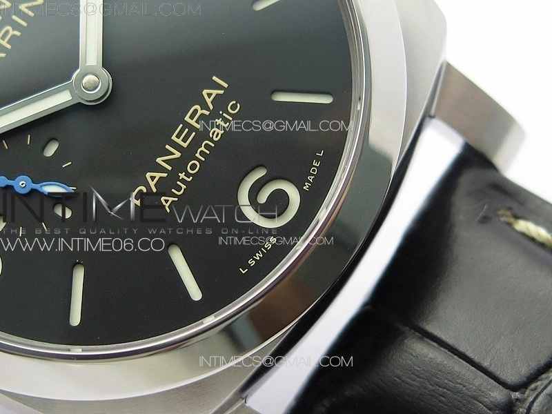 PAM1312 W TTF 1:1 Best Edition on Black Leather Strap P9010