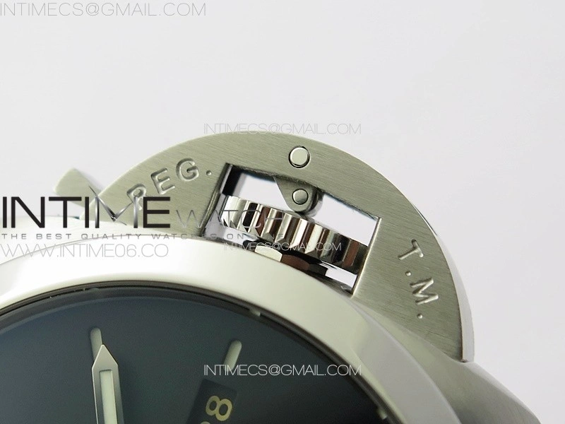 PAM1312 W TTF 1:1 Best Edition on Black Leather Strap P9010