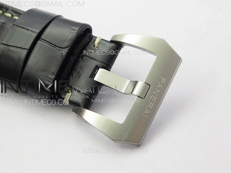 PAM1312 W TTF 1:1 Best Edition on Black Leather Strap P9010