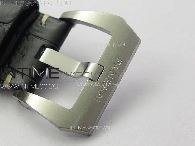 PAM1312 W TTF 1:1 Best Edition on Black Leather Strap P9010