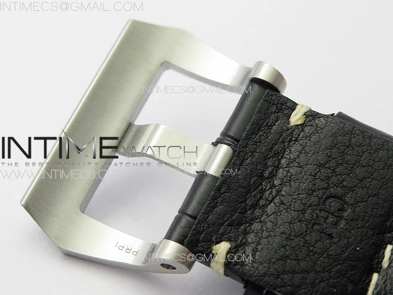PAM1312 W TTF 1:1 Best Edition on Black Leather Strap P9010