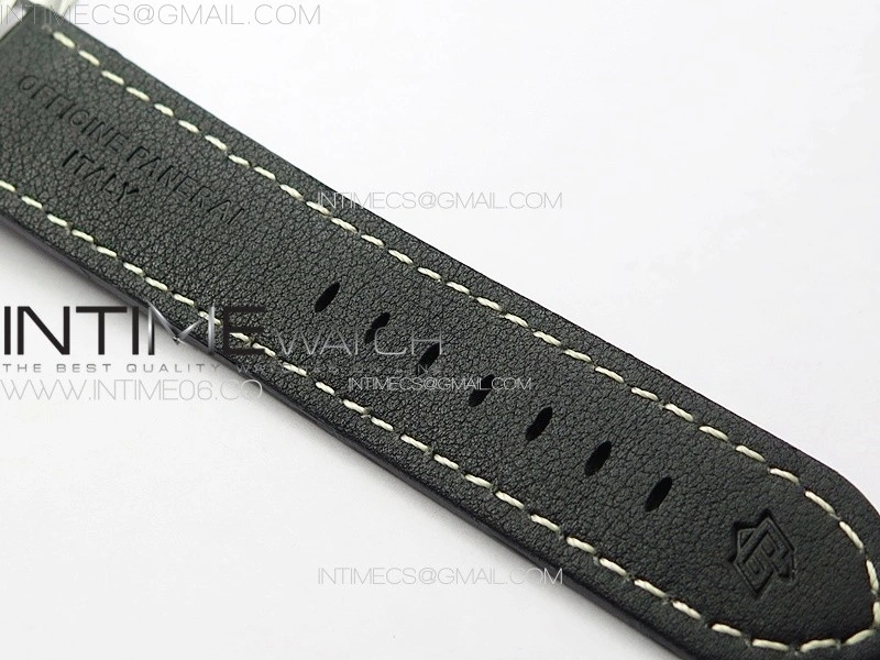 PAM1312 W TTF 1:1 Best Edition on Black Leather Strap P9010