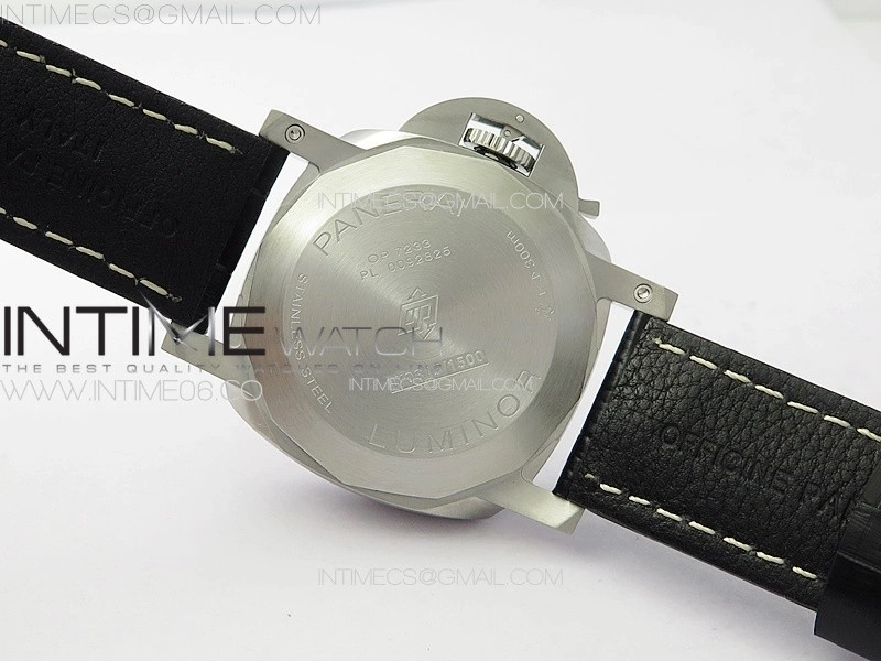 PAM1312 W TTF 1:1 Best Edition on Black Leather Strap P9010