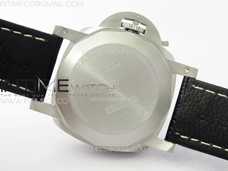 PAM1312 W TTF 1:1 Best Edition on Black Leather Strap P9010