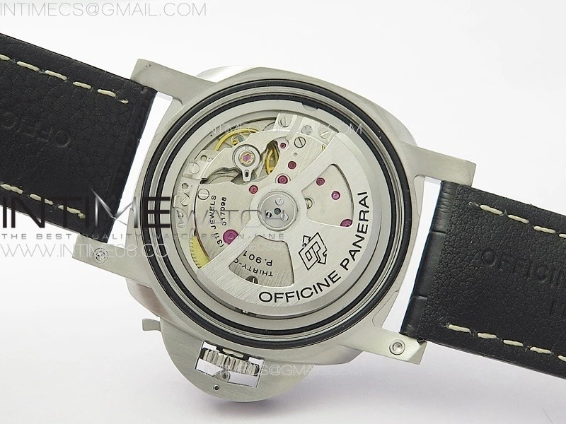 PAM1312 W TTF 1:1 Best Edition on Black Leather Strap P9010