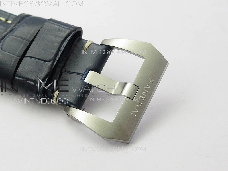 PAM1313 W TTF 1:1 Best Edition on Blue Leather Strap P9010